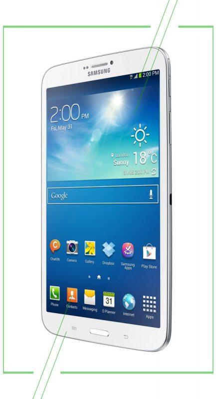 Samsung Galaxy Tab 3.8.0_result