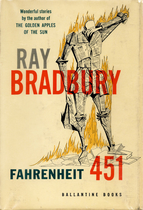 «451 градус по Фаренгейту». Рэй Брэдбери.