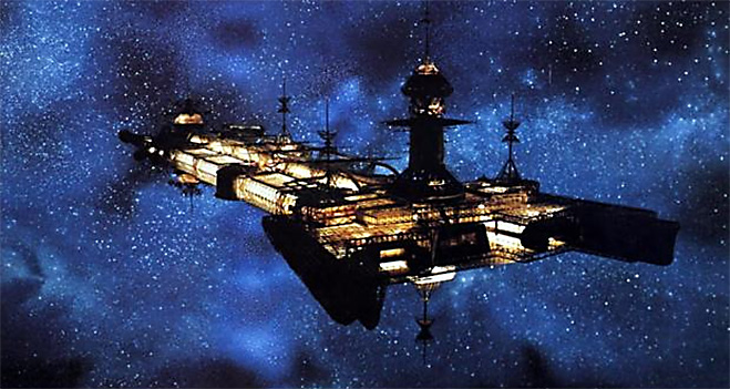 15 самых причудливых космических кораблей в кино