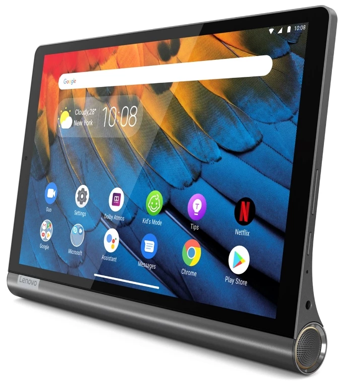 Планшет Lenovo Yoga Smart Tab YT-X705F (2019) RU, 3 ГБ/32 ГБ, Wi-Fi, железно-серый