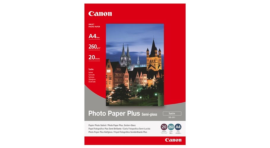 Фотобумага Canon A4 Plus Semi-gloss SG-201