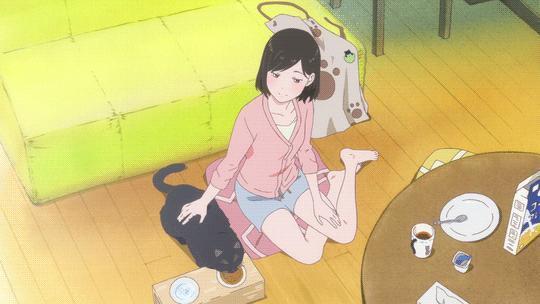 ТОП-10 самых коротких аниме сериалов - Она и ее кот