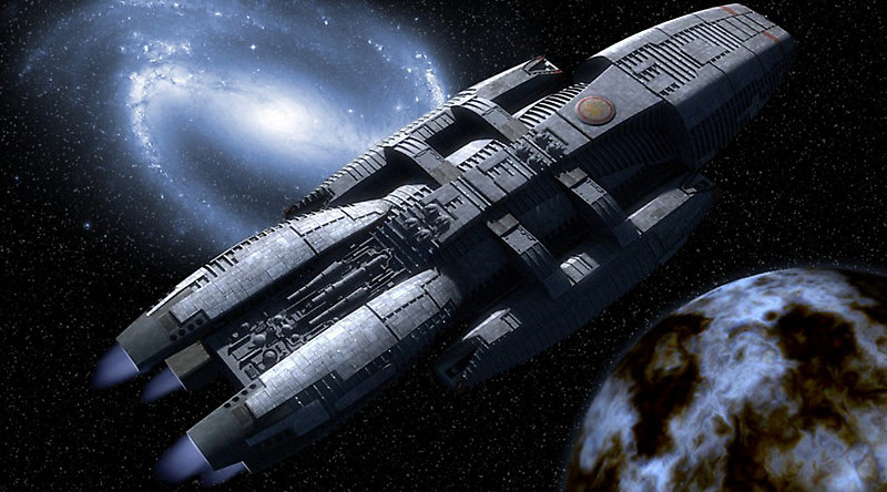 Звездный крейсер «Галактика» из фильма «Галактика»