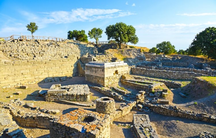 Древний город Троя в Турции