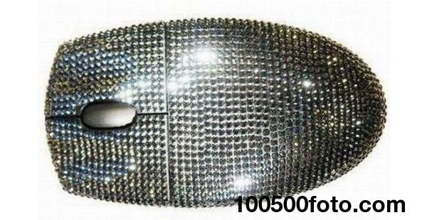 Мышь с черными бриллиантами от Logitech (цена – $31 840)