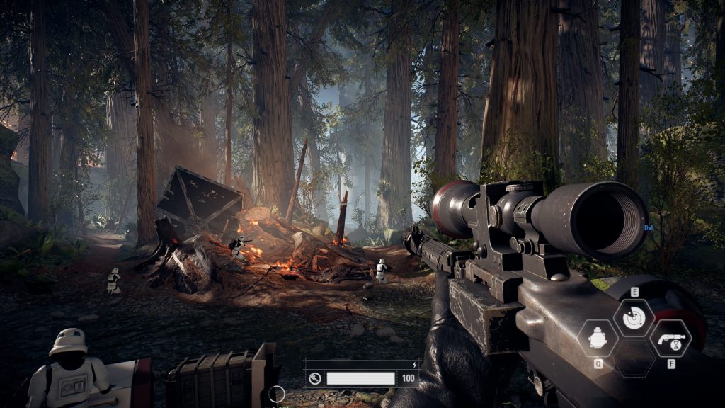 скриншот из игры Battlefront 2