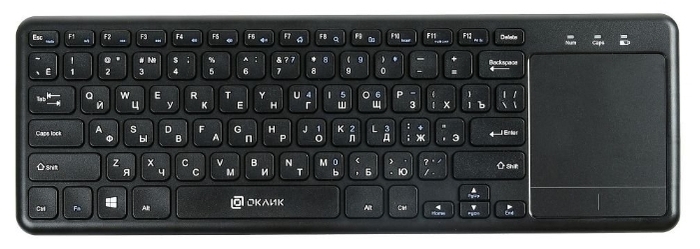 OKLICK 830ST Black USB - тип: мембранная