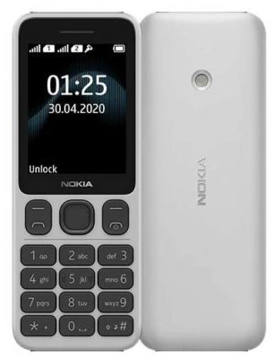 Nokia 125 Dual Sim, белый