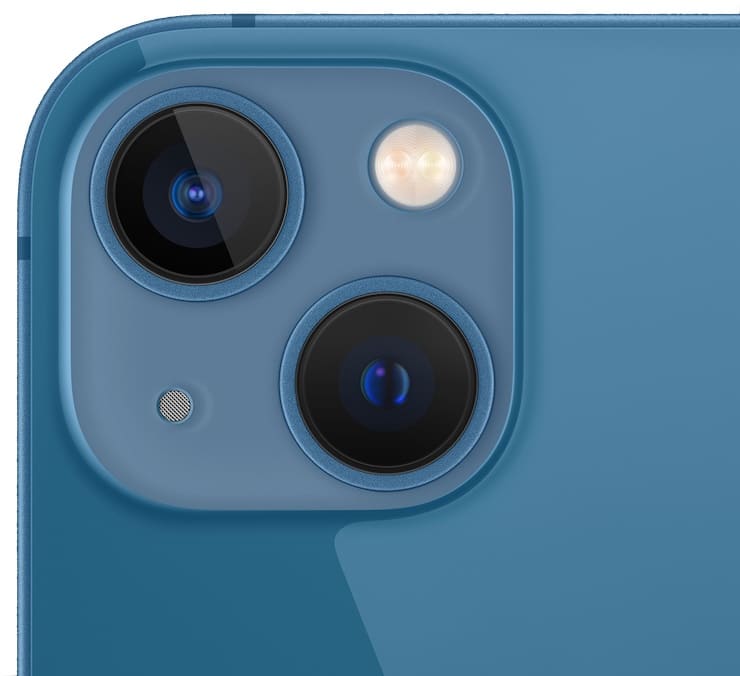 Камеры в iPhone 13 и iPhone 13 mini