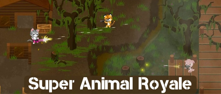 Super Animal Royale топ 10 игр для слабого пк