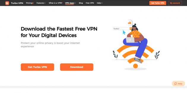 Лучший бесплатный VPN для ПК, Android, iPhone — TurboVPN