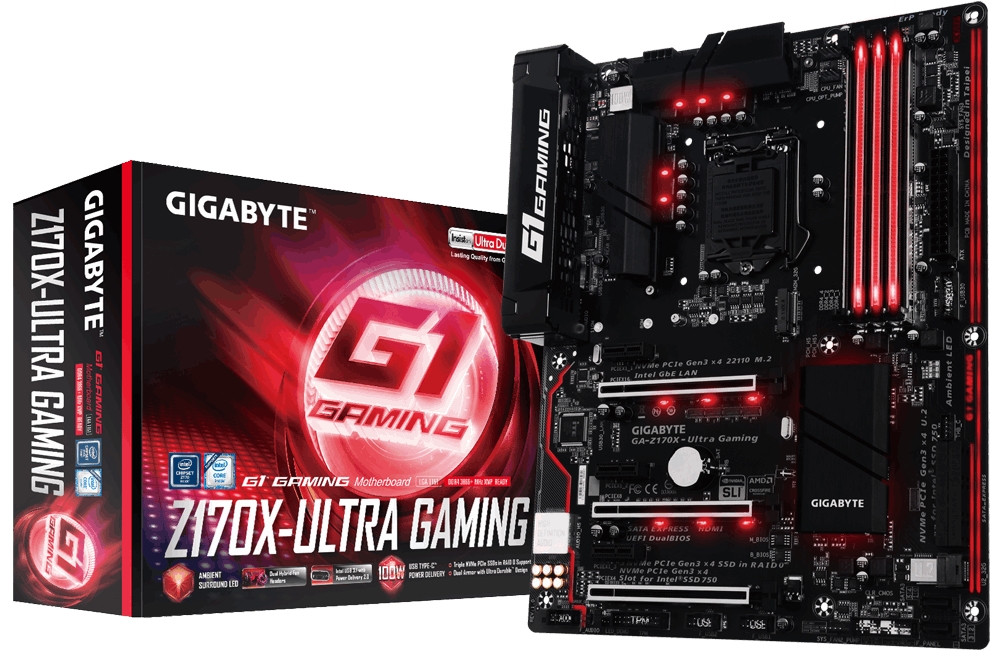 GIGABYTE GA-Z170X-Ultra Gaming